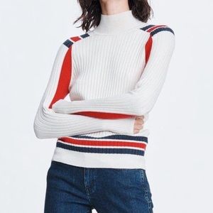 Rag Bone Julee Turtleneck In Light Dove 